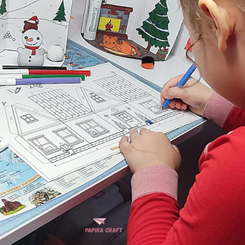 Printable Paper Houses – papira craft